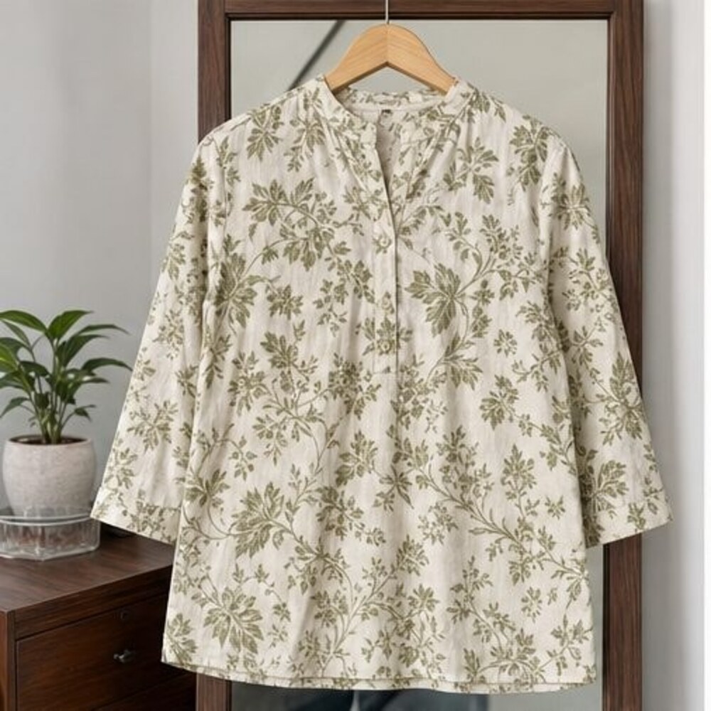 Blush Pleated Blouse